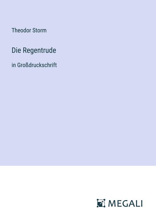Produktbild: Die Regentrude