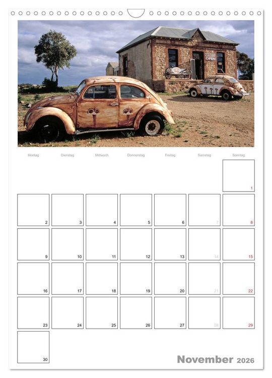 Produktbild: Australien - Terminplaner (Wandkalender 2026 DIN A3 hoch), CALVENDO Monatskalender