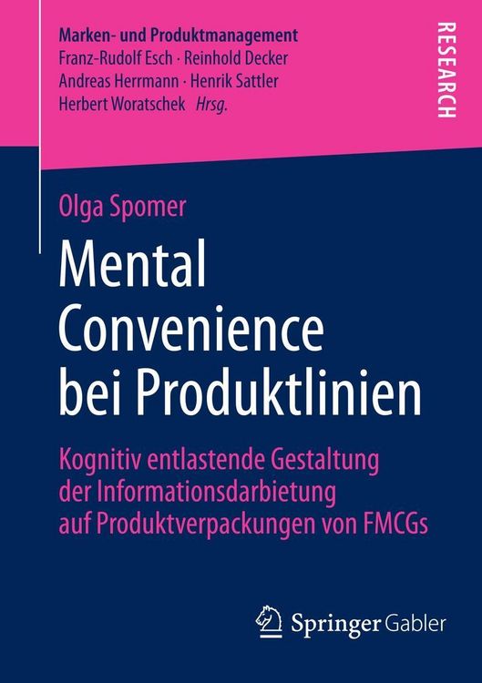 Produktbild: Mental Convenience bei Produktlinien