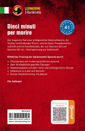 Produktbild: Dieci minuti per morire