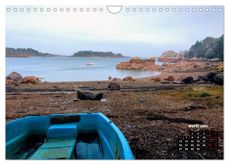 Produktbild: Horizons costarmoricains (Calendrier mural 2026 DIN A4 vertical), CALVENDO calendrier mensuel