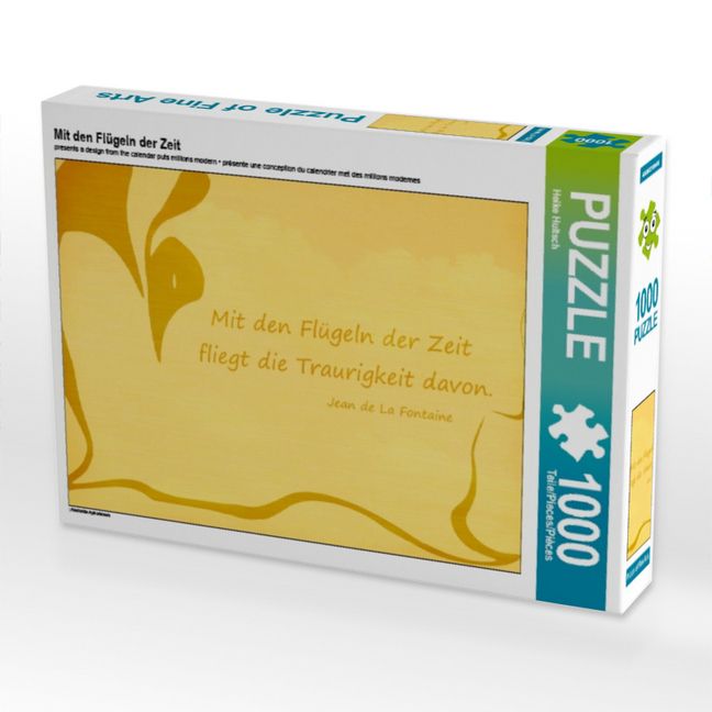 Produktbild: CALVENDO Puzzle Mit den Fl&uuml;geln der Zeit | 1000 Teile Lege-Gr&ouml;&szlig;e 64x48cm Foto-Puzzle f&uuml;r gl&uuml;ckliche Stunden