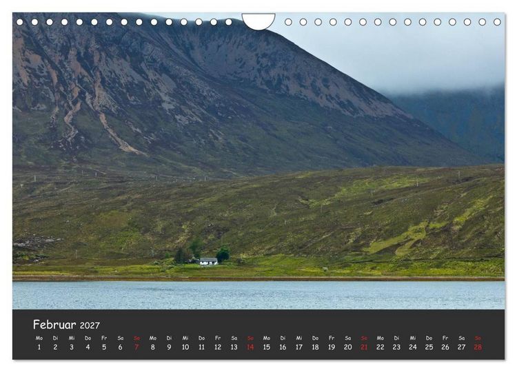 Produktbild: Schottland - grandiose Landschaften im Westen (Wandkalender 2027 DIN A4 quer), CALVENDO Monatskalender