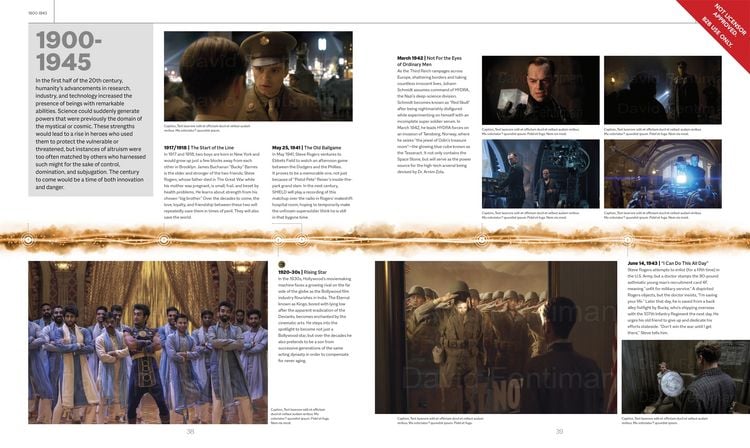 Produktbild: MARVEL Studios Marvel Timelines