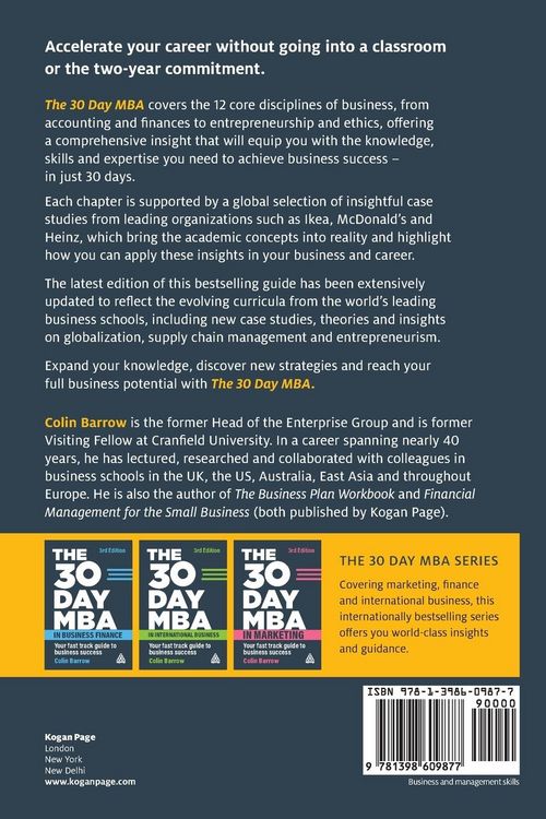 Produktbild: The 30 Day MBA