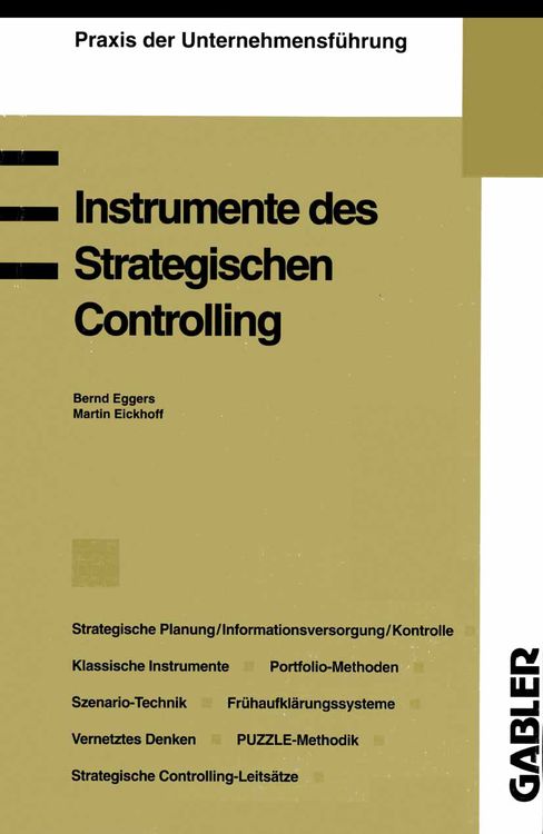 Produktbild: Instrumente des Strategischen Controlling