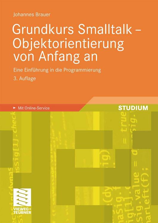 Produktbild: Grundkurs Smalltalk - Objektorientierung von Anfang an