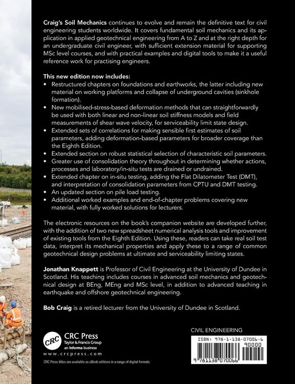 Produktbild: Craig's Soil Mechanics