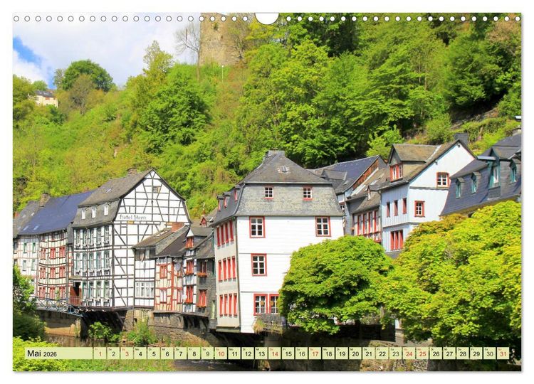 Produktbild: Traumhafte Eifel - In der Rureifel unterwegs (Wandkalender 2026 DIN A3 quer), CALVENDO Monatskalender