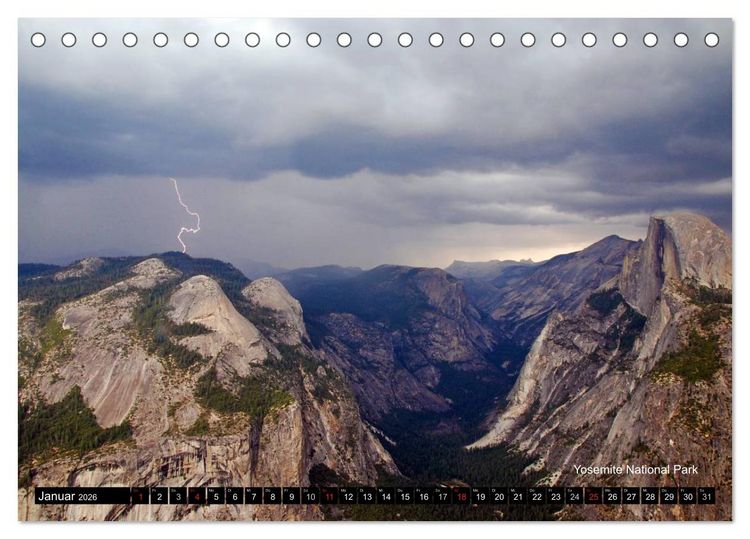 Produktbild: USA - Naturlandschaften des Wilden Westens (Tischkalender 2026 DIN A5 quer), CALVENDO Monatskalender