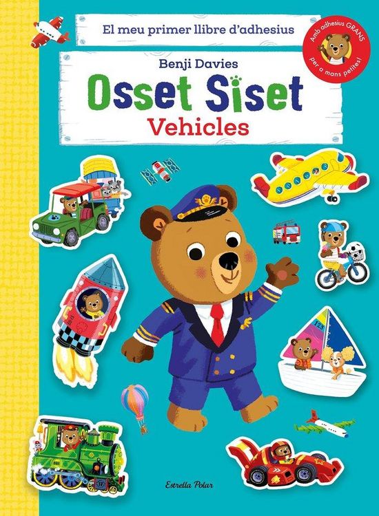 Produktbild: Osset Siset. El meu primer llibre d'adhesius. Vehicles