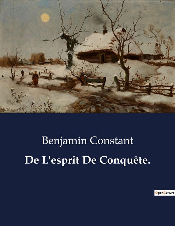 Produktbild: De L'esprit De Conqu&ecirc;te.