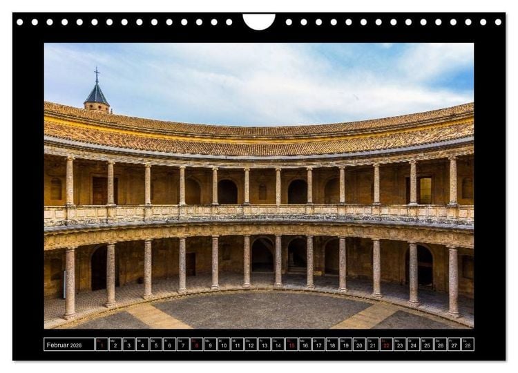 Produktbild: Andalusien - Die Seele Spaniens (Wandkalender 2026 DIN A4 quer), CALVENDO Monatskalender