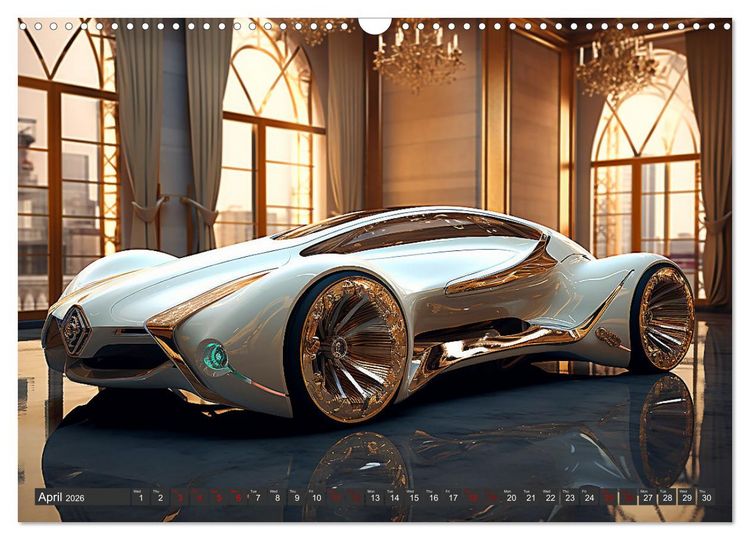 Produktbild: Fast, noble, elegant (Wall Calendar 2026 DIN A3 landscape), CALVENDO 12 Month Wall Calendar