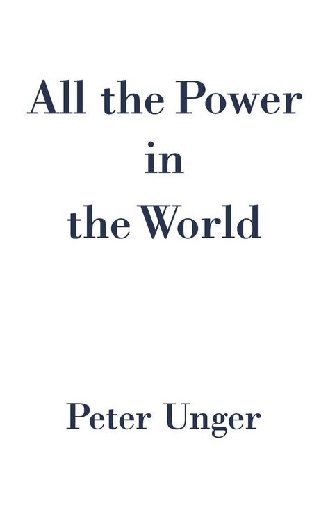 Produktbild: All the Power in the World