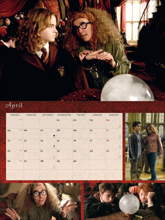 Produktbild: Harry Potter Broschur XL Kalender 2027