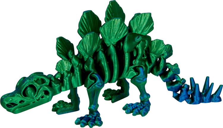 Produktbild: Kristalltier Stegosaurus Skelett - T-Rex World, sort.i.D.