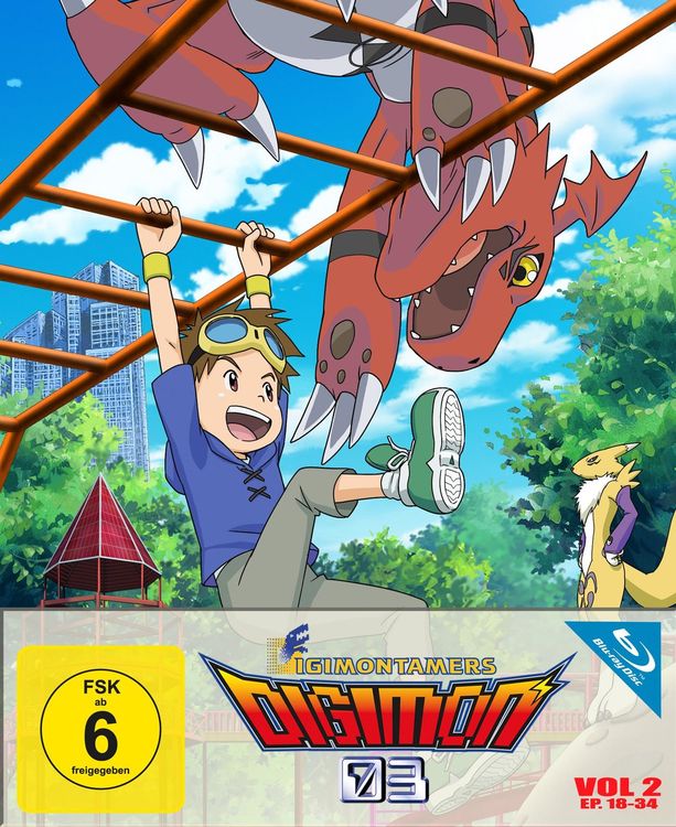 Produktbild: Digimon Tamers: Volume 1.2 (Ep 18-34) [2 BRs]