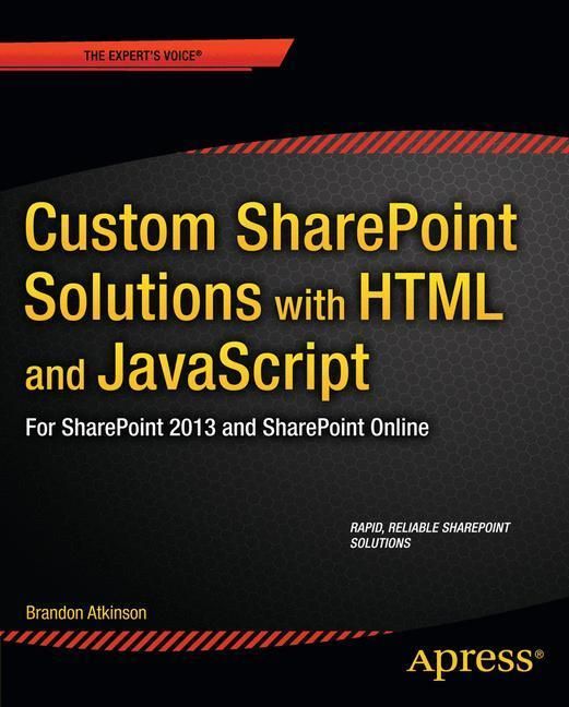 Produktbild: Custom SharePoint Solutions with HTML and JavaScript