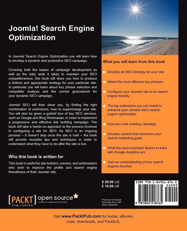 Produktbild: Joomla! Search Engine Optimization
