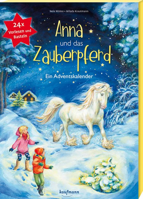 Produktbild: Anna und das Zauberpferd. Ein XXL-Bastel-Adventskalender