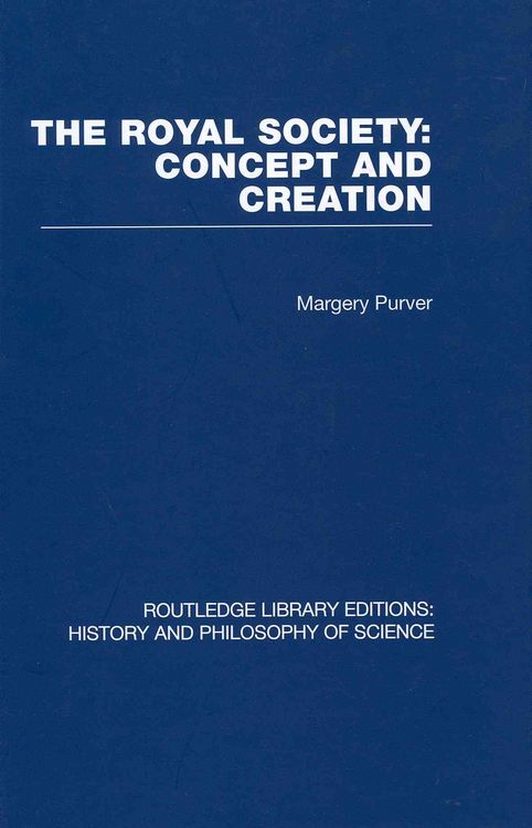Produktbild: Purver, M: Royal Society: Concept and Creation