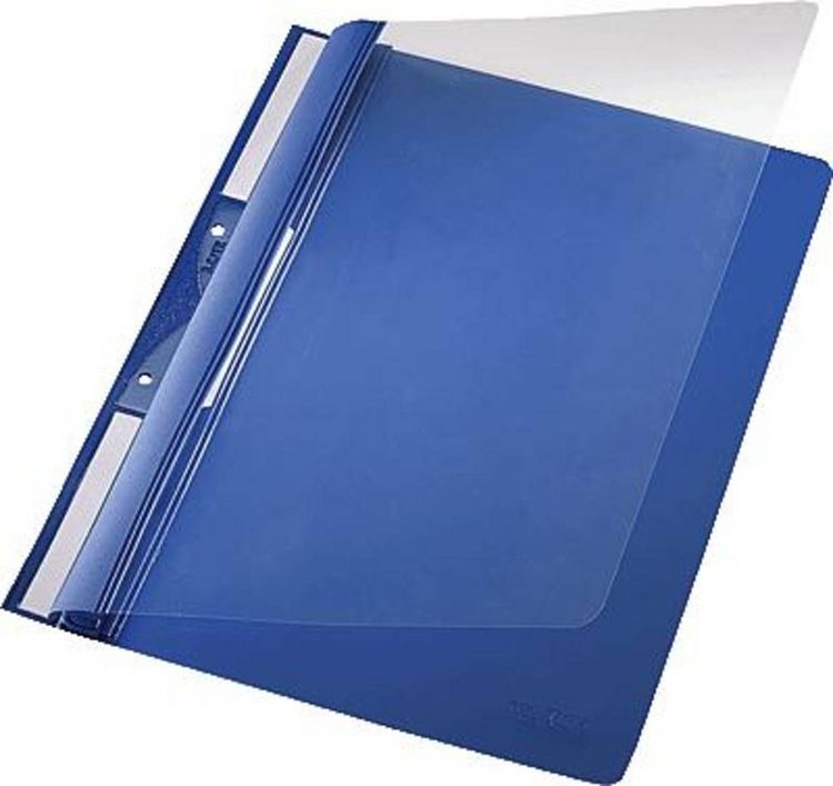 Produktbild: Leitz Einh&auml;ngehefter Universal DIN A4 Blau, Transparent 41900035 1 St.