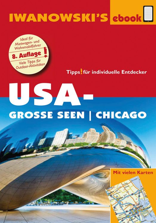 Produktbild: USA-Gro&szlig;e Seen - Reisef&uuml;hrer von Iwanowski