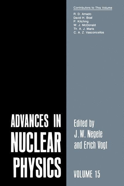 Produktbild: Advances in Nuclear Physics