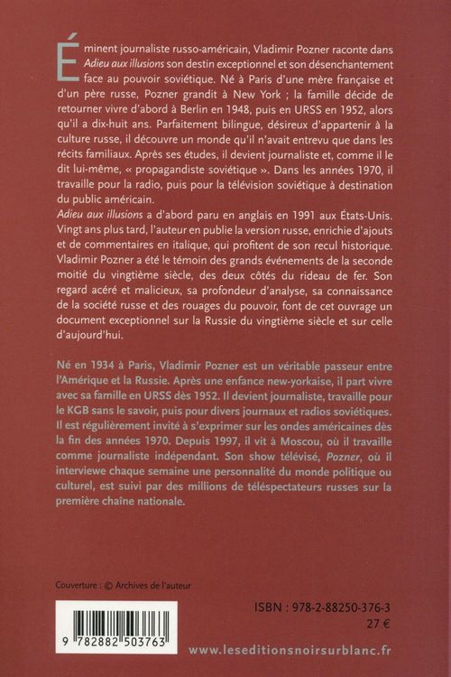 Produktbild: Adieu aux illusions