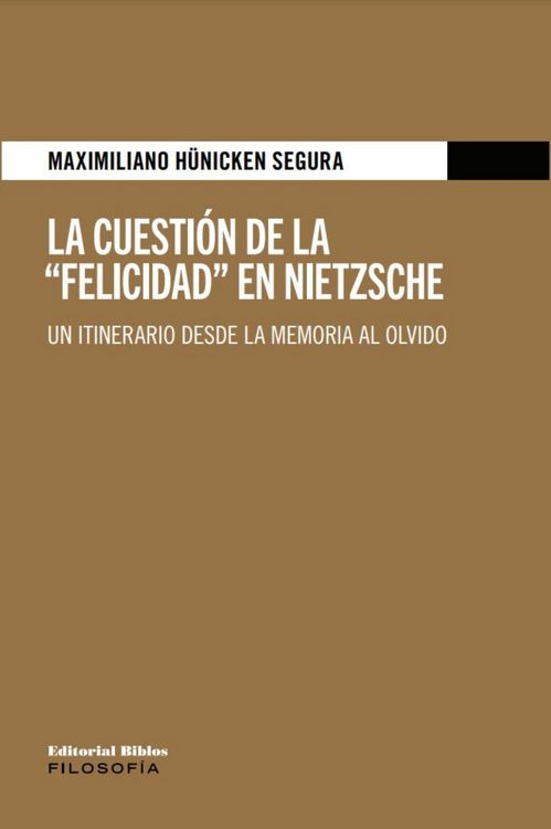Produktbild: La cuesti&oacute;n de la "Felicidad" en Nietzsche