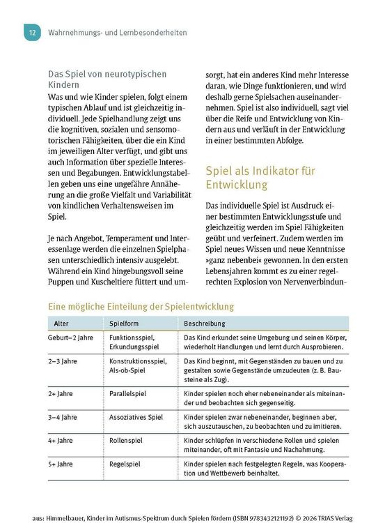 Produktbild: Kinder im Autismus-Spektrum durch Spielen f&ouml;rdern