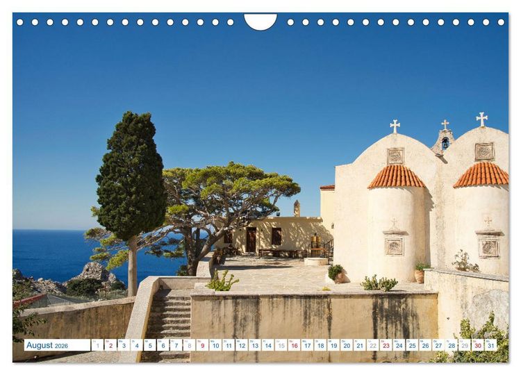 Produktbild: Kreta, der sch&ouml;ne S&uuml;den (Wandkalender 2026 DIN A4 quer), CALVENDO Monatskalender