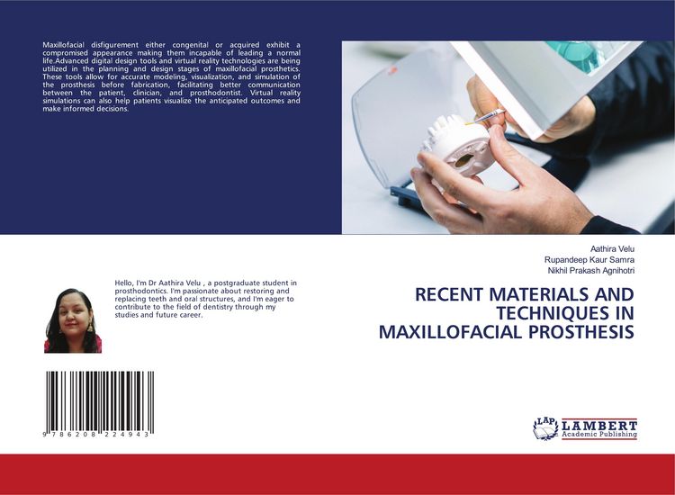 Produktbild: Recent Materials and Techniques in Maxillofacial Prosthesis