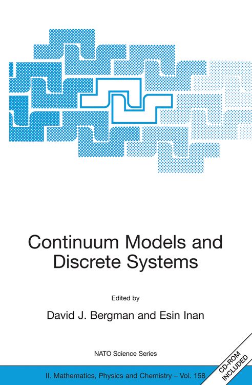 Produktbild: Continuum Models and Discrete Systems