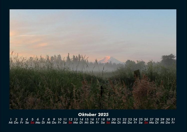 Produktbild: Berge 2025 Fotokalender DIN A4