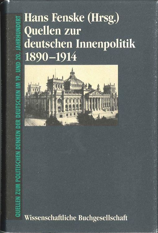 Produktbild: Quellen zur deutschen Innenpolitik 1890-1914
