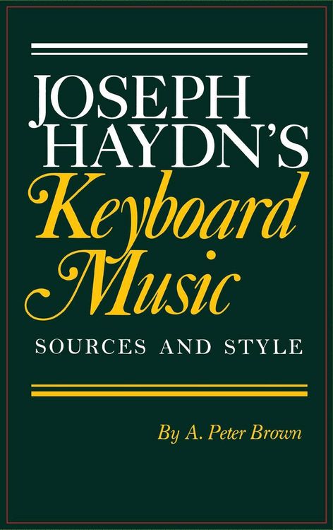 Produktbild: Joseph Haydns Keyboard Music S