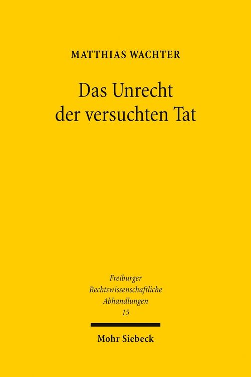 Produktbild: Das Unrecht der versuchten Tat