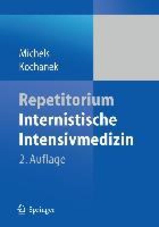 Produktbild: Repetitorium Internistische Intensivmedizin