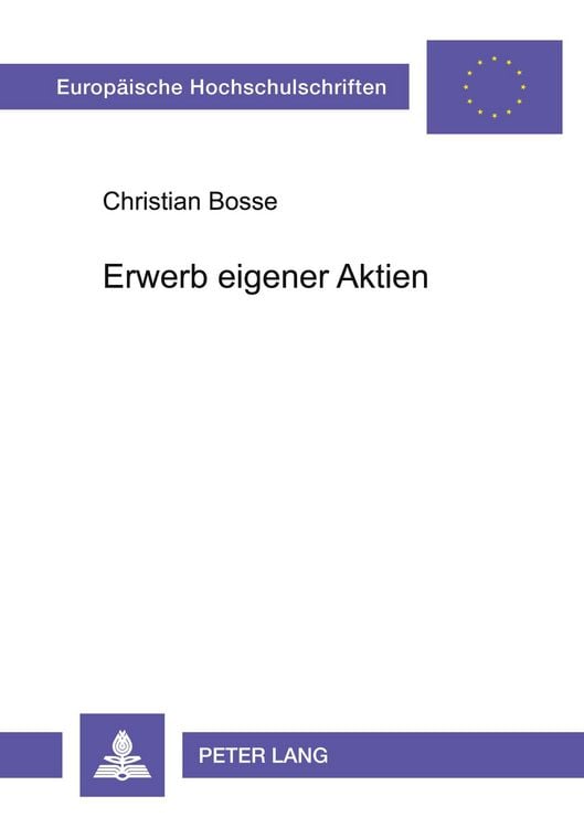 Produktbild: Erwerb eigener Aktien