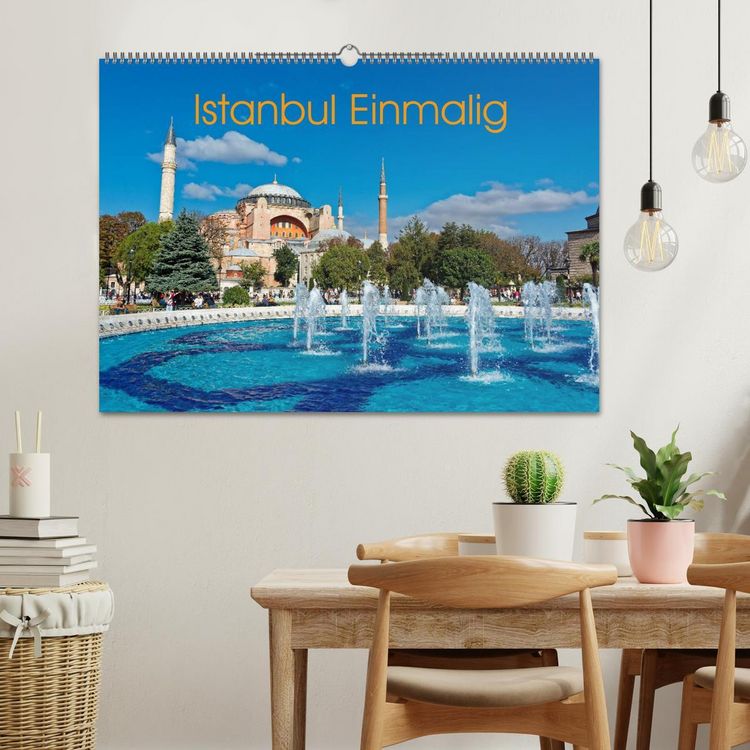 Produktbild: Istanbul Einmalig (Wandkalender 2026 DIN A2 quer), CALVENDO Monatskalender