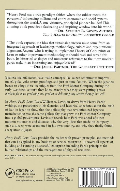 Produktbild: Henry Ford's Lean Vision