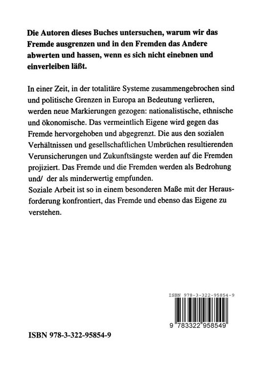 Produktbild: Fremde und Andere in Deutschland