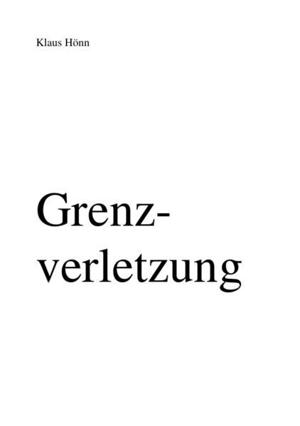 Produktbild: Grenzverletzung