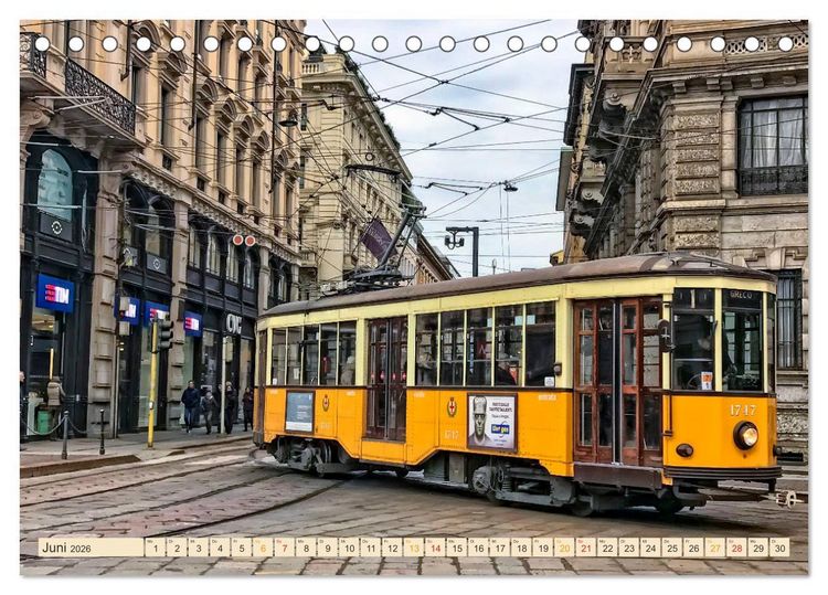Produktbild: Ich fahre gern Stra&szlig;enbahn (Tischkalender 2026 DIN A5 quer), CALVENDO Monatskalender