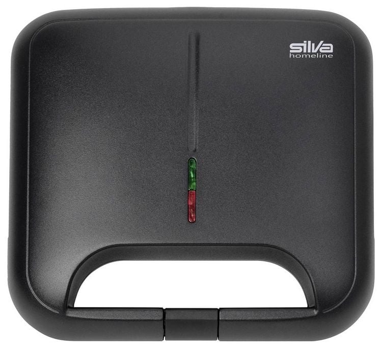 Produktbild: Silva Homeline ST 2000 Sandwichmaker Cool-Touch-Geh&auml;use, Antihaftbeschichtung, Kontrollleuchte Schwarz
