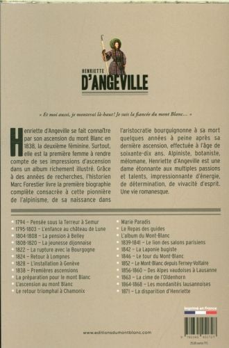 Produktbild: Henriette d'Angeville : h&eacute;ro&iuml;ne du mont Blanc