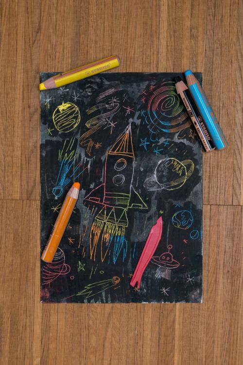 Produktbild: STABILO Aquarellbuntstift woody 3 in 1
