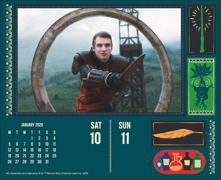 Produktbild: Harry Potter Tagesabrei&szlig;kalender 2026